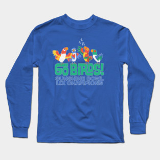 Go Birds! Tiki Room Long Sleeve T-Shirt