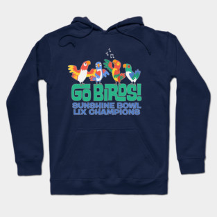 Go Birds! Tiki Room Hoodie