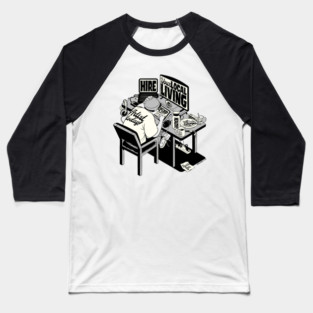 SUPPORT YOUR LOCAL ARTIST NOW Baseball T-Shirt