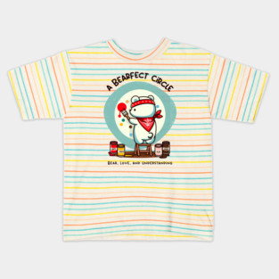 a BEARFECT CIRCLE Kids T-Shirt