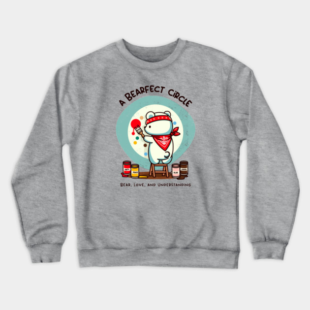 a BEARFECT CIRCLE Crewneck Sweatshirt by Fabrik