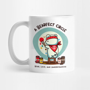 a BEARFECT CIRCLE Mug