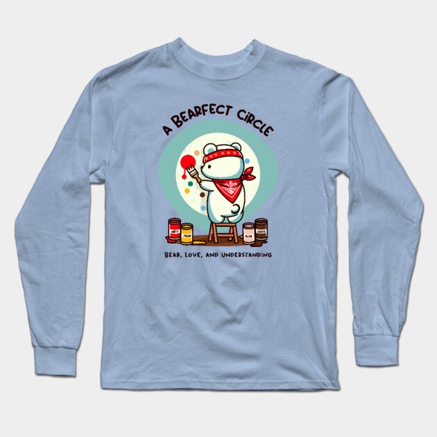 a BEARFECT CIRCLE Long Sleeve T-Shirt by Fabrik