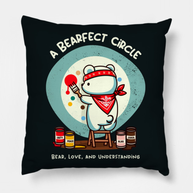a BEARFECT CIRCLE Pillow by Fabrik