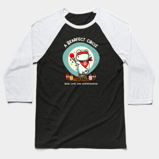 a BEARFECT CIRCLE Baseball T-Shirt