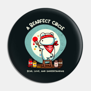 a BEARFECT CIRCLE Pin
