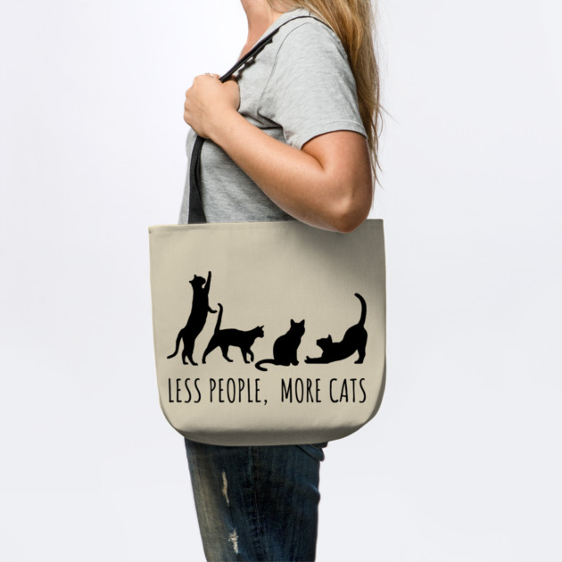 Minimalist Black Cat Silhouette by Premachandra's Store