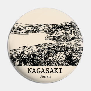 Nagasaki - Japan Pin