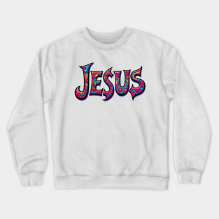 Colorful Celebration of Jesus Crewneck Sweatshirt