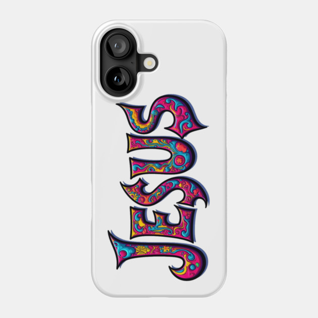 Colorful Celebration of Jesus Phone Case by Rox