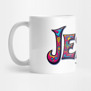 Colorful Celebration of Jesus Mug