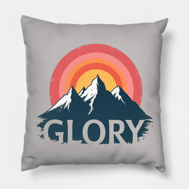 Glory in Nature's Majesty Pillow by Rox