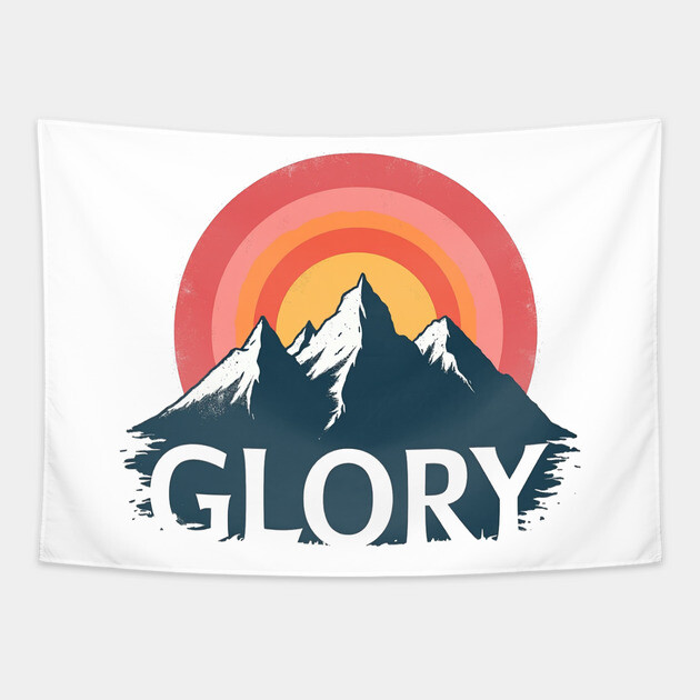 Glory in Nature's Majesty Tapestry by Rox
