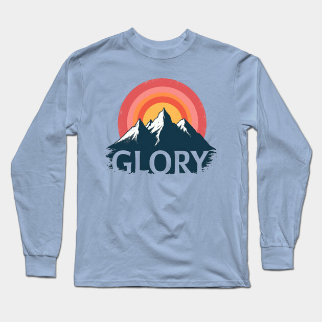 Glory in Nature's Majesty Long Sleeve T-Shirt by Rox