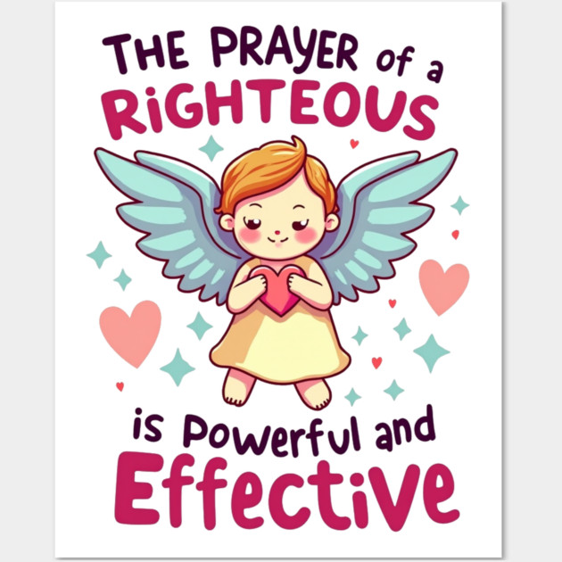 Power in Prayer Wall Art by Rox