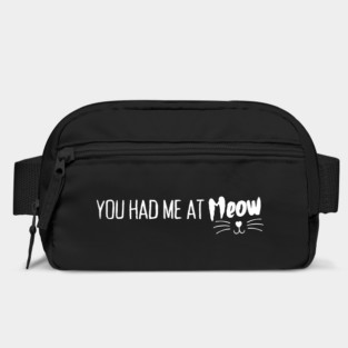You Had Me At Meow, Cute Cat Lover Bag