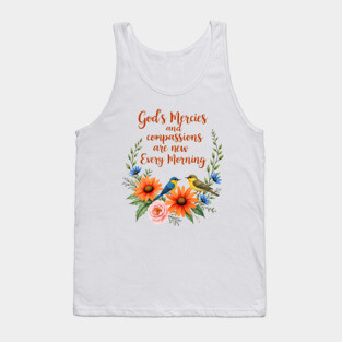 New Every Morning: God's Mercies and Compassion Tank Top