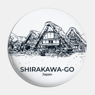 Shirakawa-go - Japan Pin