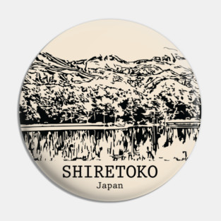 Shiretoko - Japan Pin