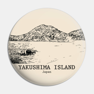 Yakushima Island - Japan Pin