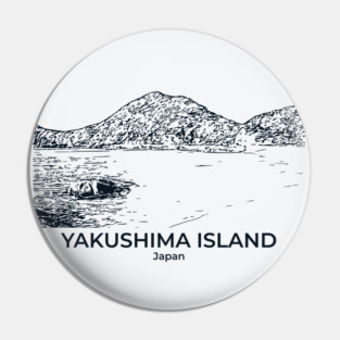 Yakushima Island - Japan Pin