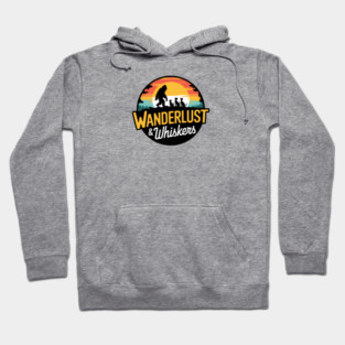 Wanderlust & Whiskers Hoodie