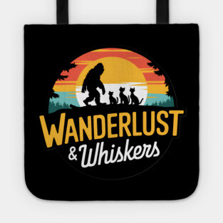 Wanderlust & Whiskers Tote
