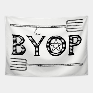 BYOP - Bring Your Own Pitchfork - Light colors Tapestry