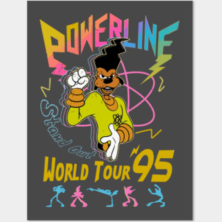 Powerline World Tour 95 Posters and Art