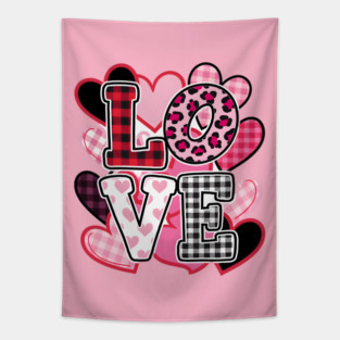 LOVE HEART Tapestry