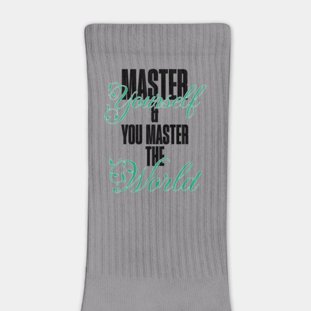 Master Yourself and you Master the World by Alisia's Store 1