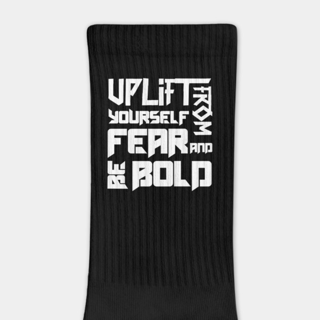 Uplift Yourself From Fear and Be Bold by Alisia's Store 1