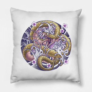 SNAKE INK Pillow