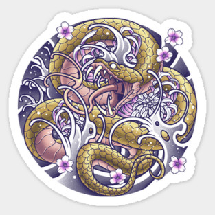 SNAKE INK Sticker