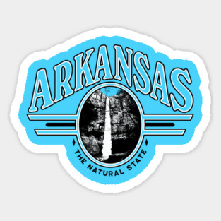 Hemmed-In Hollow Heights Arkansas Sticker