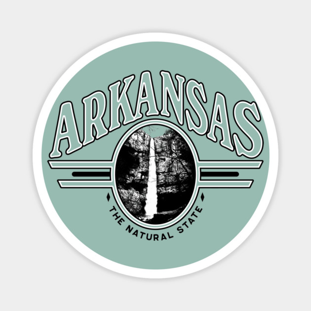 Hemmed-In Hollow Heights Arkansas Magnet by rt-shirts