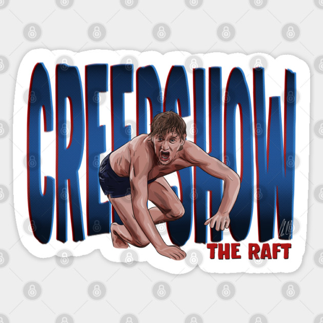 Creepshow 2: The Raft Sticker by 51Deesigns