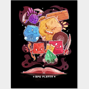 Rpg Player Posters and Art