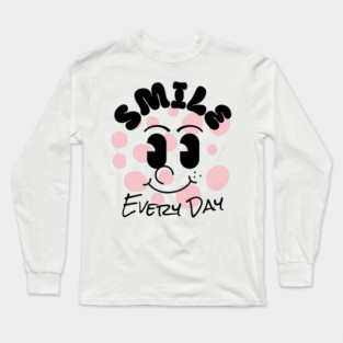 Smile Long Sleeve T-Shirt