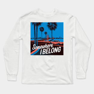 SomeWhere-I-Belong Long Sleeve T-Shirt