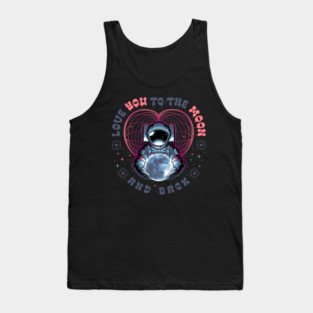 LOVE YOU TO THE MOON 2 Tank Top