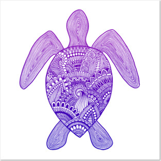 Sea Turtle Posters and Art