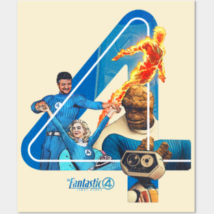 The Fantastic Four First Steps Posters and Art