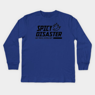 SPICY DISASTER Kids Long Sleeve T-Shirt