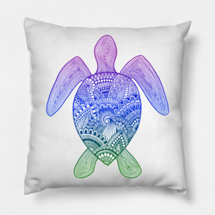 Sea Turtle Pillow