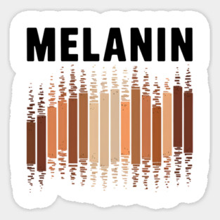Melanin Shades Afrocentric Sticker