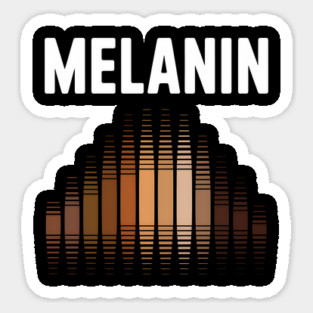 Melanin Shades Afrocentric Queen Sticker