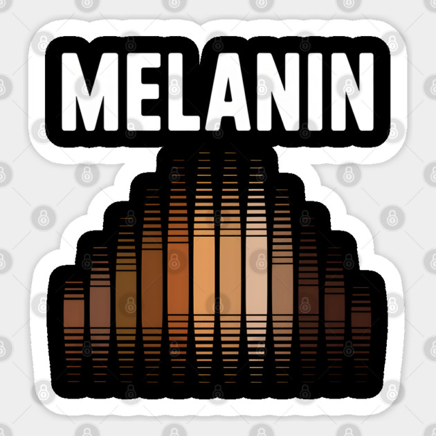Melanin Shades Afrocentric Queen Sticker by Douglas's Store 2