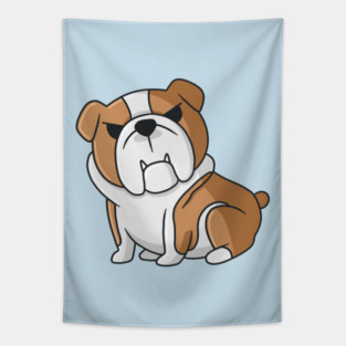 Bulldog Tapestry