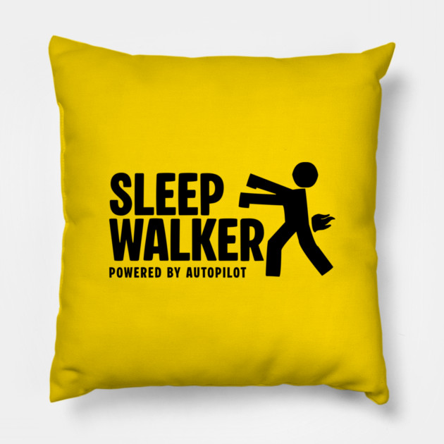 SLEEPWALKER Pillow by Fabrik